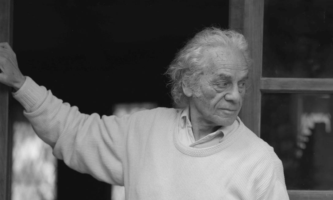 
O poeta chileno Nicanor Parra, que completa 100 anos nesta sexta-feira, dia 5
Foto:
/
El Mercurio
