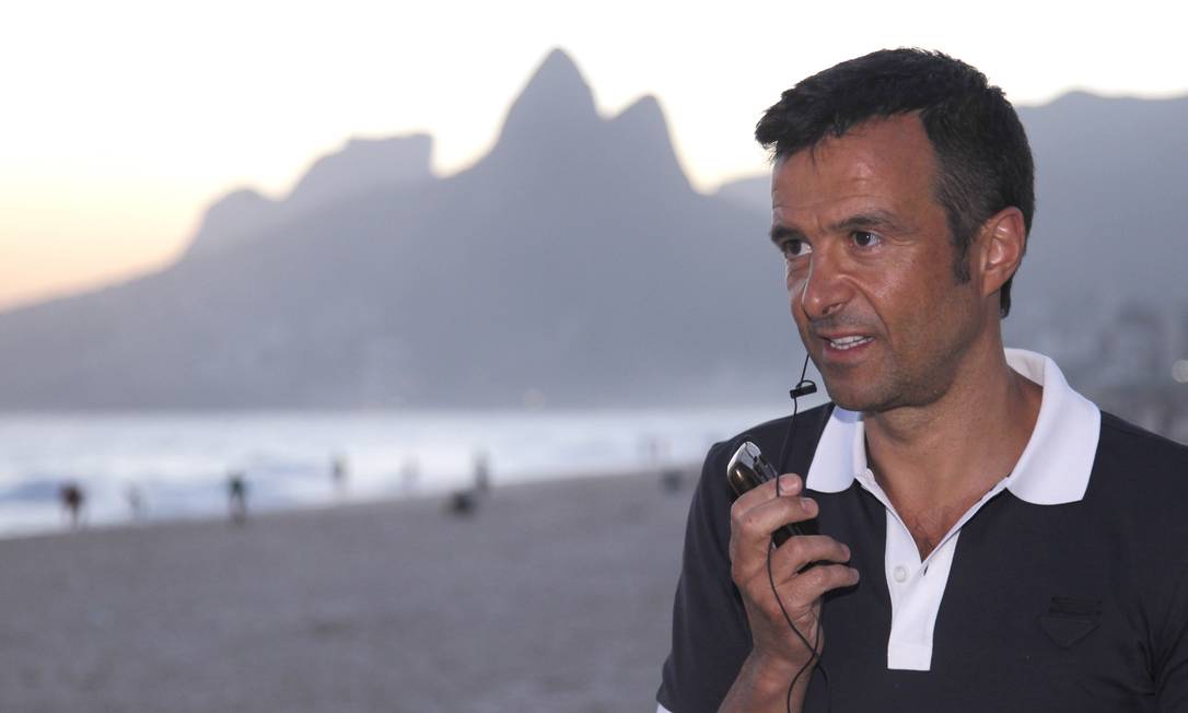Jorge Mendes em visita ao Rio de Janeiro Foto: Roberto Moreyra / Agência O Globo