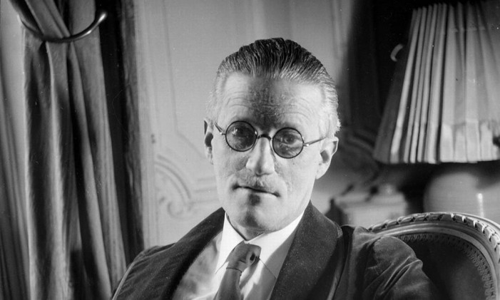 O escritor irlandês James Joyce Foto: Divulgação