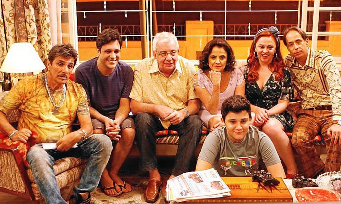 Muito unidos. Personagens da série “A grande família”: rotina da classe média na TV Foto: Gustavo Stephan / Gustavo Stephan/22-8-2014