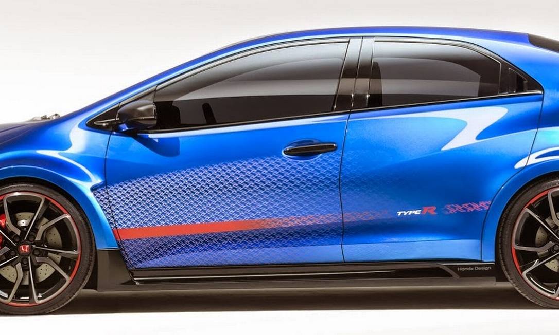 Type R Azul Honda mostra como será Civic Type-R com mais de 280cv - Jornal O Globo