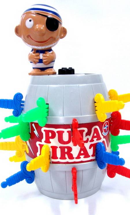Pula Pirata dos anos 1970. Há quatro décadas, brinquedo desperta o interesse das crianças e ainda está no mercado Foto: Flickr/wagner_arts/Creative Commons