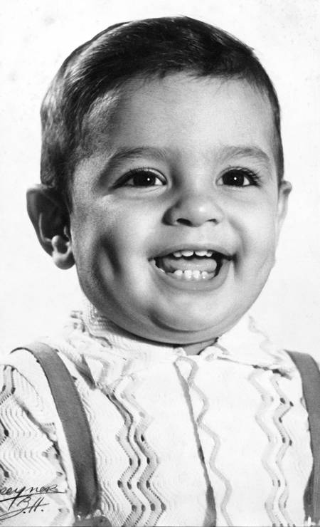 Aécio Neves no início dos anos 1960 Foto: Arquivo pessoal / Arquivo pessoal