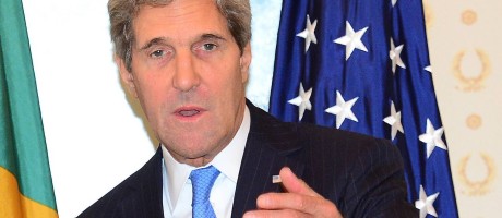 
O secretário de Estado dos EUA, John Kerry
Foto: Emmanuel Dunand / AFP