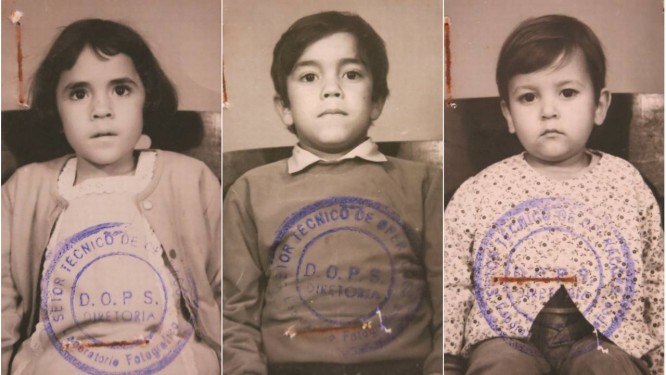 Crianças filhas de perseguidos pela ditadura militar no Brasil eram fichadas pelo Dops Foto: Reprodução