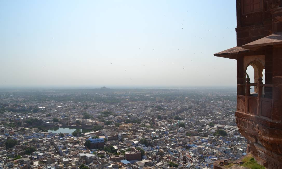 
Vista da cidade de Jodhpur
Foto:
Agência O Globo
/
Mari Campos

