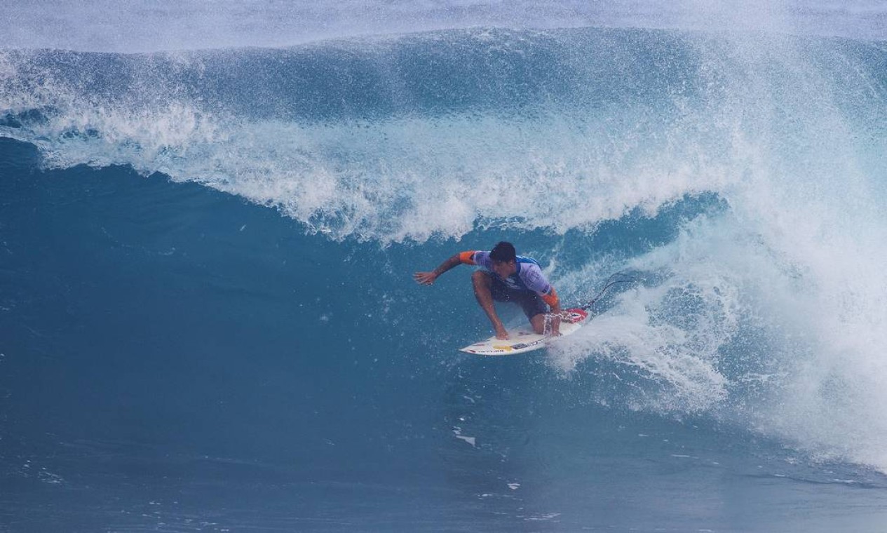 Gabriel Medina se tornou o primeiro brasileiro a vencer o Mundial de surfe Foto: Victor LISTRAT / Divulgação ASP