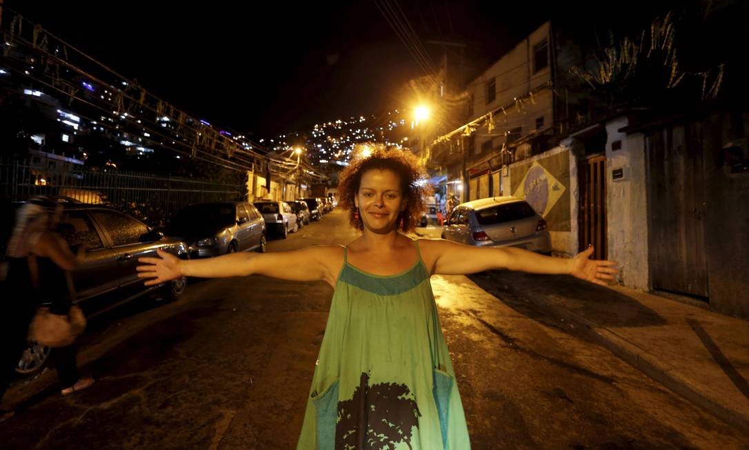 RI Rio de Janeiro (RJ) 30/12/2014 Diga algo que não sei. Barbara Nascimento. Memória do Vidigal Foto Domingos Peixoto / agência o Globo Foto: Domingos Peixoto / Agência O Globo