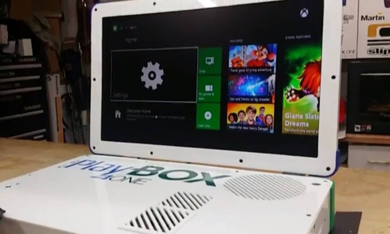 PlayBox: um laptop que roda jogos do PlayStation 4 e Xbox One