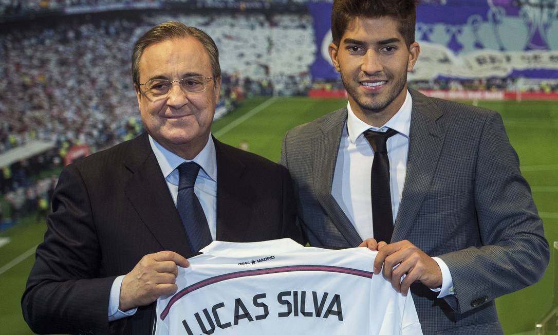 Lucas Silva é apresentado no Real Madrid com pompas de ...