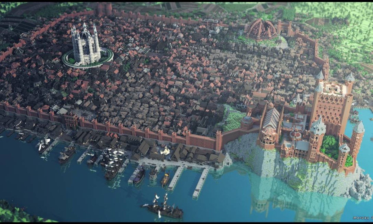 Minecraft: projeto cria mapa no jogo impossível de ser minerado