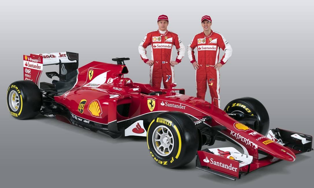 Ferrari apresenta o novo carro para a temporada de 2015 da Fórmula ...
