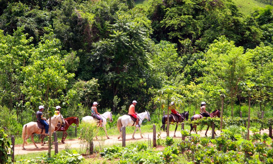 A cavalgada é uma das opções na região de Socorro Foto: Divulgação / FotoAgência FACTO