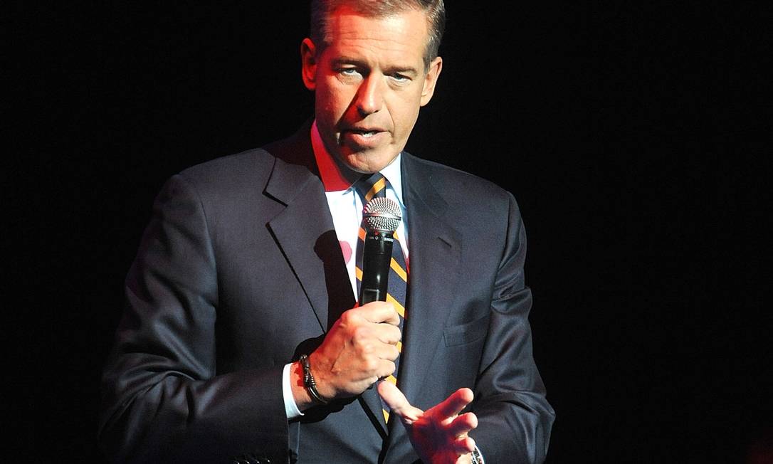 
O apresentador da NBC Brian Williams durante evento em Nova York, em 2014
Foto:
Brad Barket
/
Brad Barket/Invision/AP
