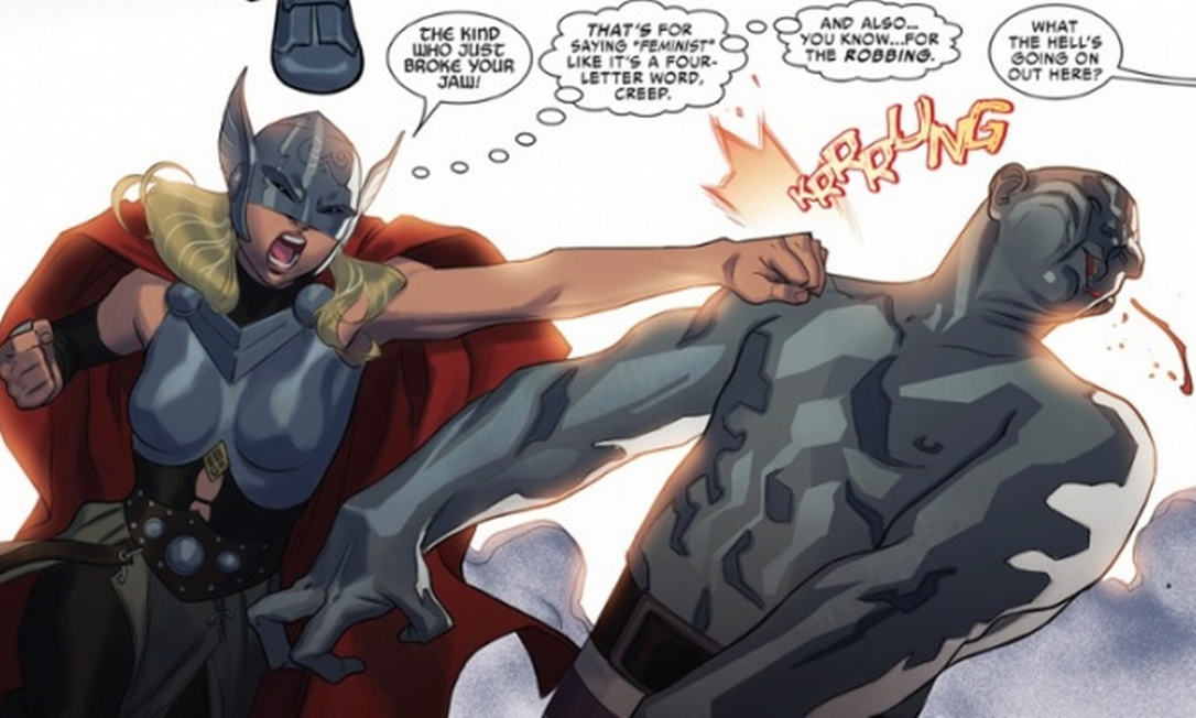 cardoso on X: Curioso que hipersexualização só é problema com mulher,  mas a Marvel não libera um decote, já homem tão sempre sem camisa, Thor  tira a roupa em todos os filmes.