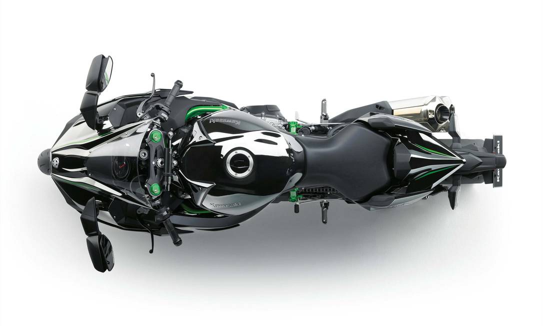 Kawasaki Ninja H2 tem 210cv e será vendida no Brasil