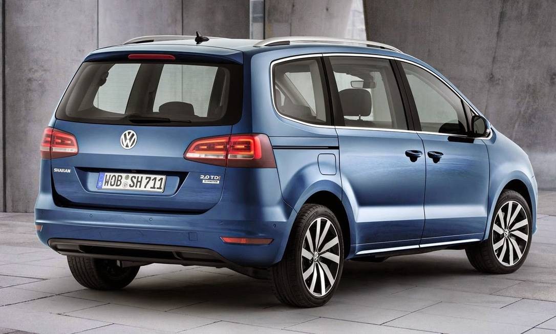 Volkswagen Sharan está de cara nova na Europa Jornal O Globo