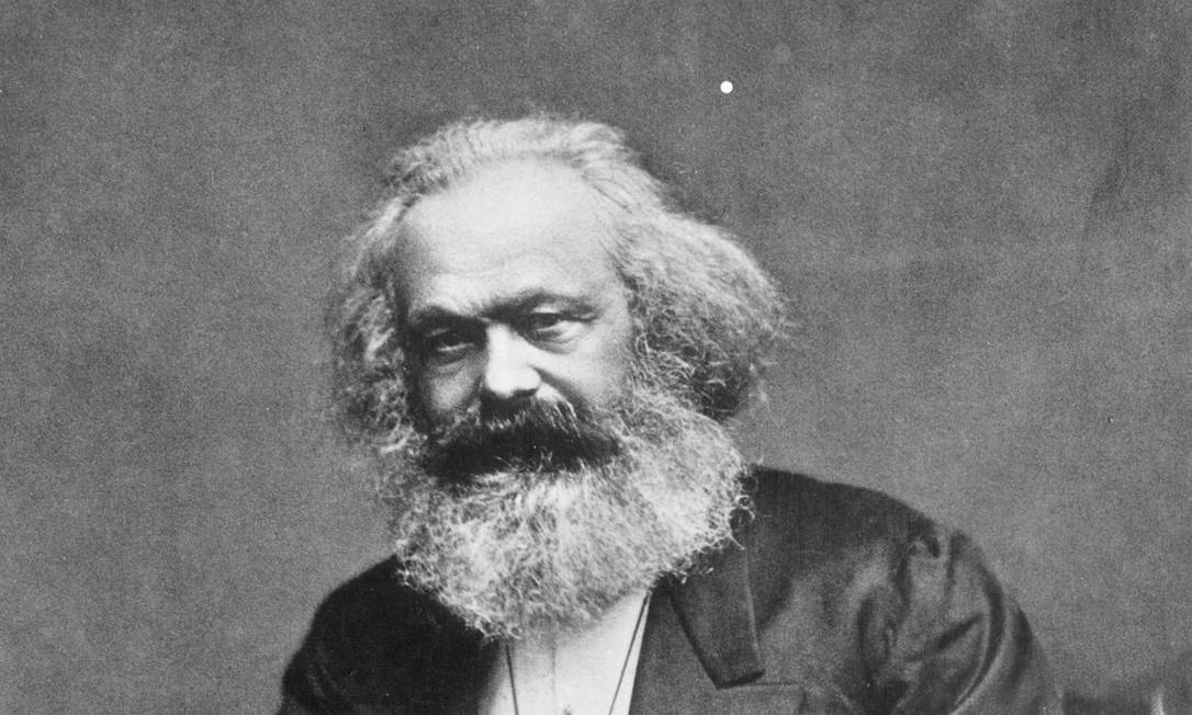 O pensador alemão Karl Marx Foto: Agência O Globo