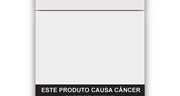 Maços de cigarro terão mais uma advertência sobre riscos do fumo