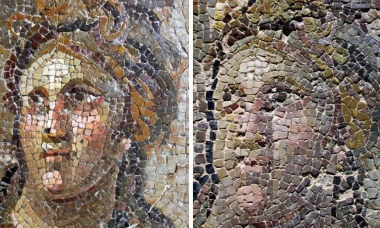 Restauração desastrosa danifica mosaicos históricos na Turquia - Jornal ...