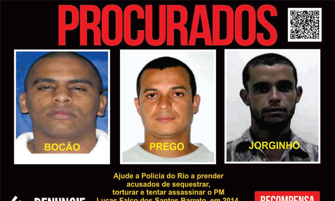 Portal Dos Procurados Lança Cartaz Para Encontrar Bandidos Que Torturaram Pm Em São Gonçalo