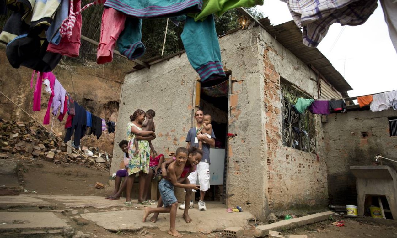 Imagens de quem vive na extrema pobreza - Jornal O Globo