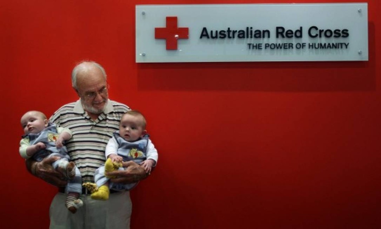 O 'homem do braço de ouro', que se aposentou após salvar 2,4 milhões de  bebês com doações de sangue - BBC News Brasil