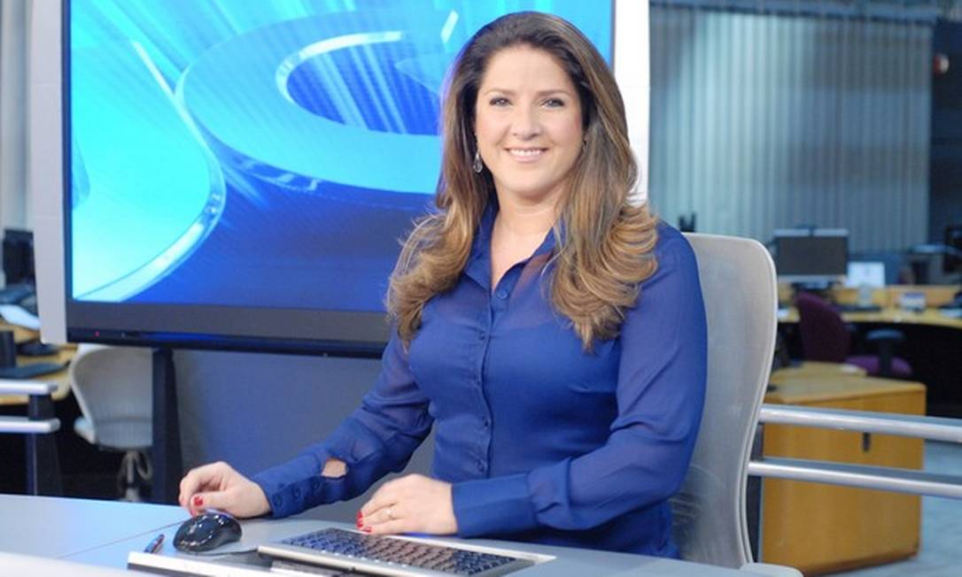 Christiane Pelajo: jornalista testou positivo para Covid pela segunda vez em quatro meses Foto: TV Globo/divulgação