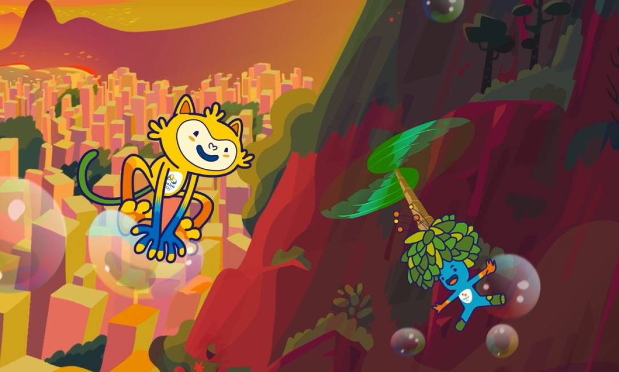 Mascote Tom Dos Jogos Olimpicos - Desenho De Mascotes Olimpicos