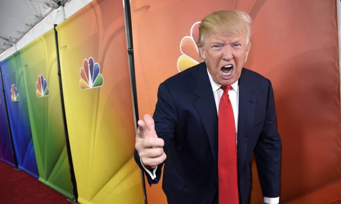 Trump era um dos ícones da NBC Foto: Chris Pizzello/Invision/AP