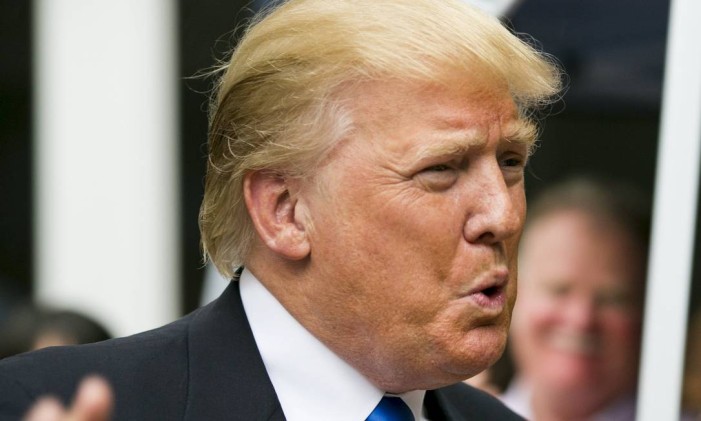 Magnata e apresentador, Donald Trump é pré-candidato pelo Partido Republicano às eleições dos EUA Foto: DOMINICK REUTER / REUTERS