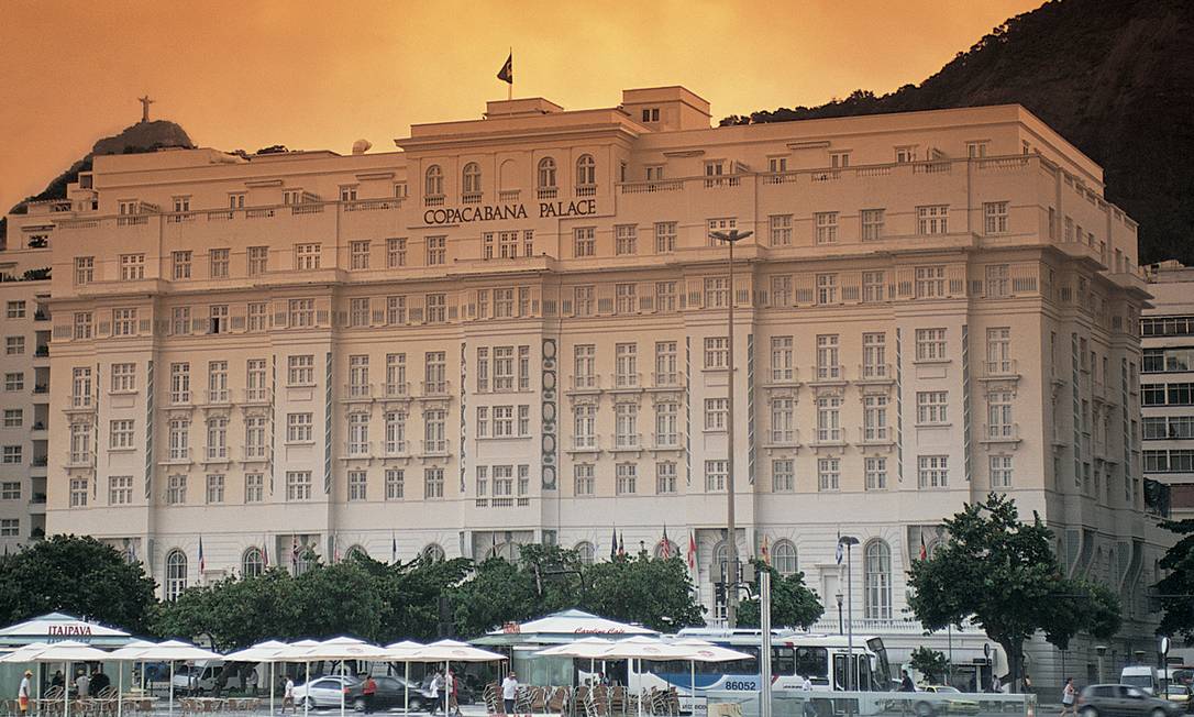 A fachada do Copacabana Palace: imponência na orla Foto: Divulgação