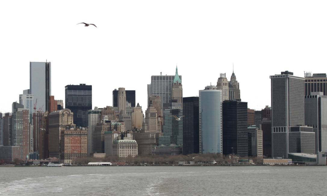 Vista para Manhattan, em Nova York Foto: Eduardo Maia / Agência O Globo
