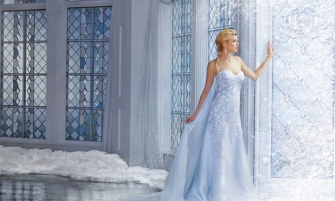 Foto: Foto do vestido de noiva inspirado na princesa Cinderela, da Disney -  Purepeople