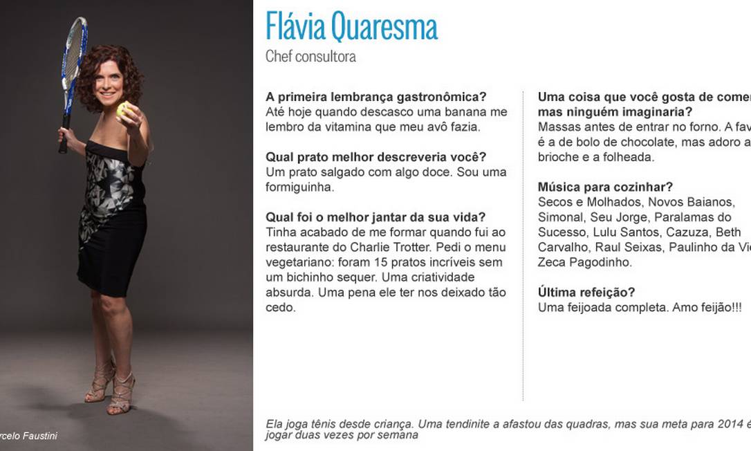 Chefs famosos revelam seus outros amores Jornal O Globo