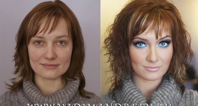 Com maquiagem artística, russa se transforma em personagens famosos, Beleza