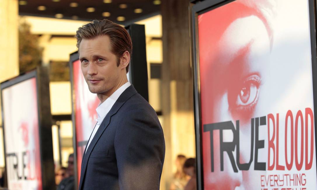 Alexander Skarsgård Na Première da Série Americana “True Blood” Foto: Mario Anzuoni / Reuters