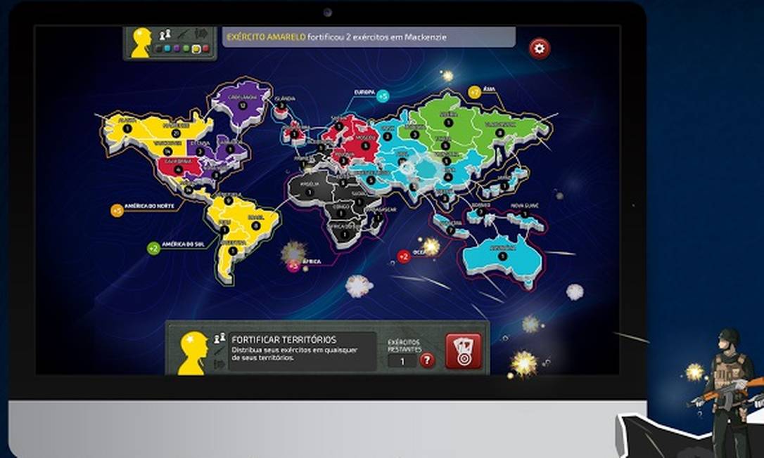 G1 - Jogo de tabuleiro 'War' ganha versão digital para tablets e  computadores - notícias em Games