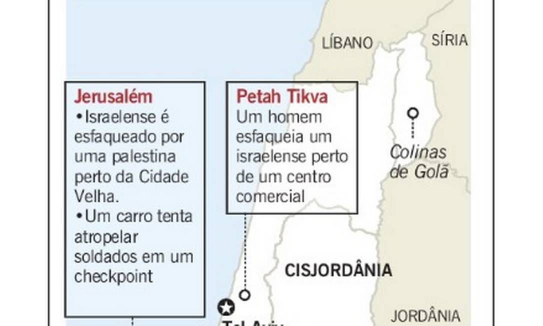 Ataques Elevam Tensão Em Israel E Na Cisjordânia - Jornal O Globo