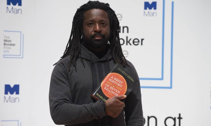 
Marlon James, na segunda-feira, durante evento que antecedeu a premiação
Foto: NIKLAS HALLE'N (12-10-2015) / AFP