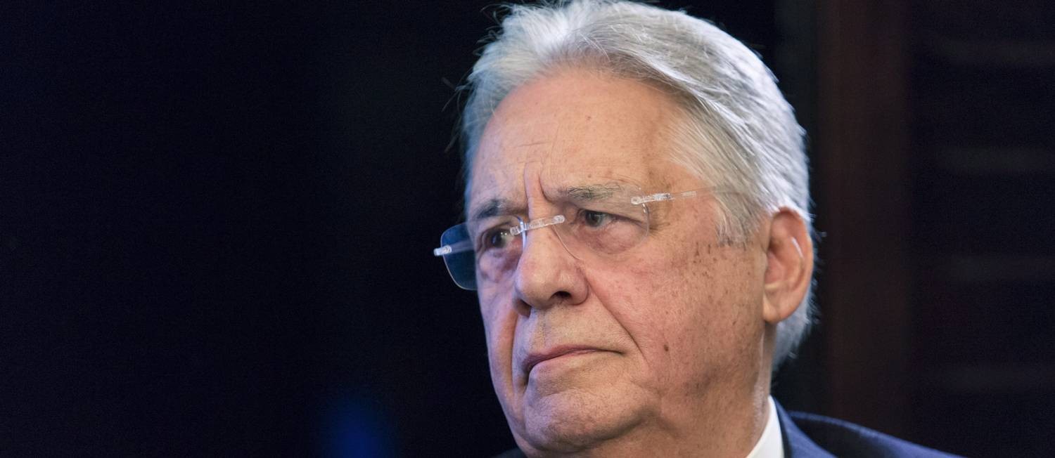 O ex-presidente Fernando Henrique Cardoso será ouvido por Moro Foto: Leo Martins / Agência O Globo