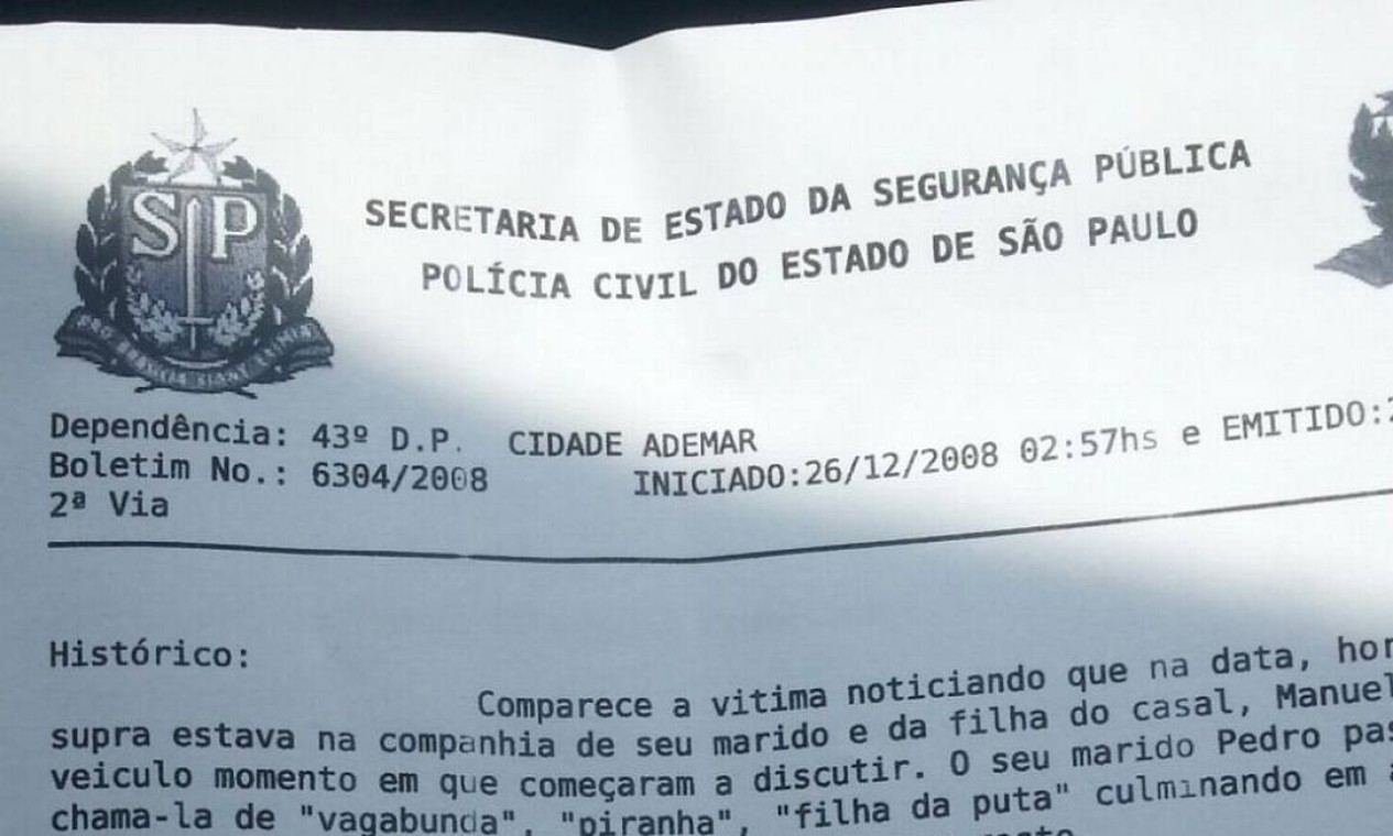 Registros policiais mostram que Pedro Paulo agrediu ex-mulher duas vezes -  Jornal O Globo