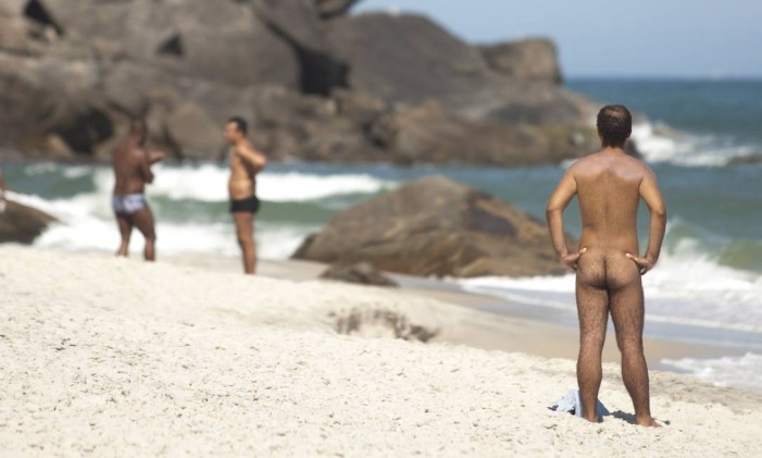 Nudista no Abricó Foto: Guilherme Leporace / Agência O Globo