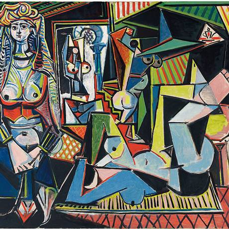 
Trecho de ‘Les Femmes d’Alger (Versão ‘O’)’, de Picasso
Foto: Reprodução