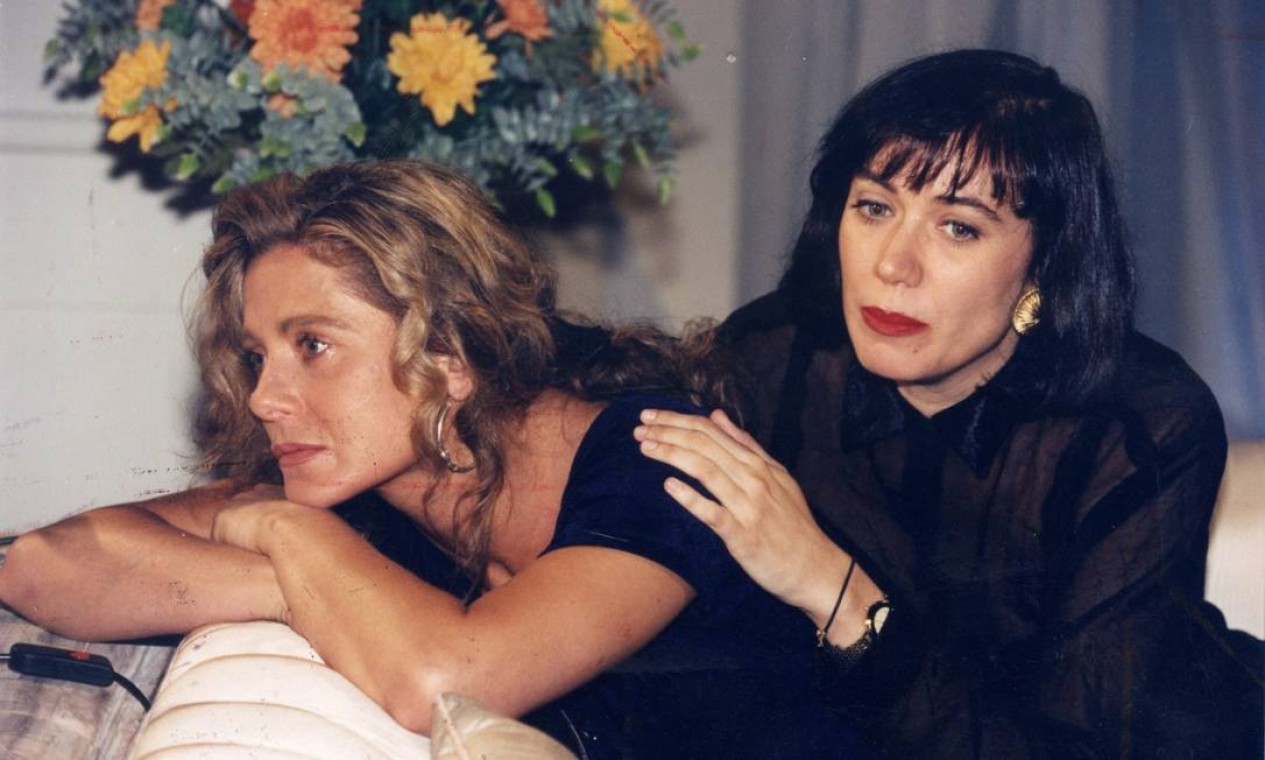 Vera Fischer e Lilia Cabral em cena em 1994, na novela "Pátria Minha" Foto: Arquivo