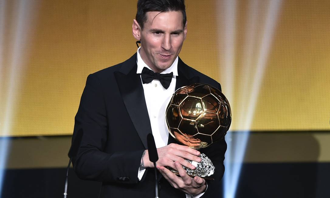 Lionel Messi Bola de Ouro da FIFA 10, 11 e 2012. Melhor Jogador do