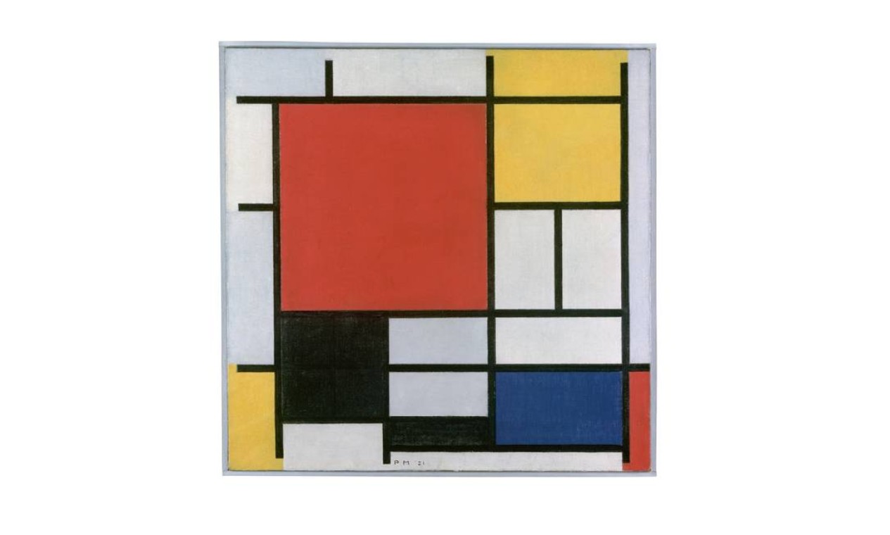 Mostra reúne 30 obras de Mondrian e outros nomes do neoplasticismo ...