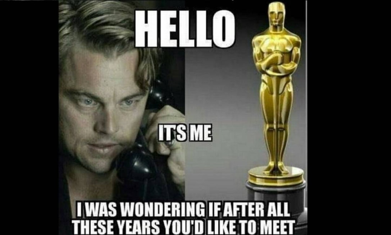 Até o sucesso 'Hello', de Adele, já foi usado para fazer piada com o ator Foto: Reprodução