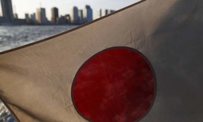 Bandeira do Japão Foto: Tomohiro Ohsumi / Bloomberg
