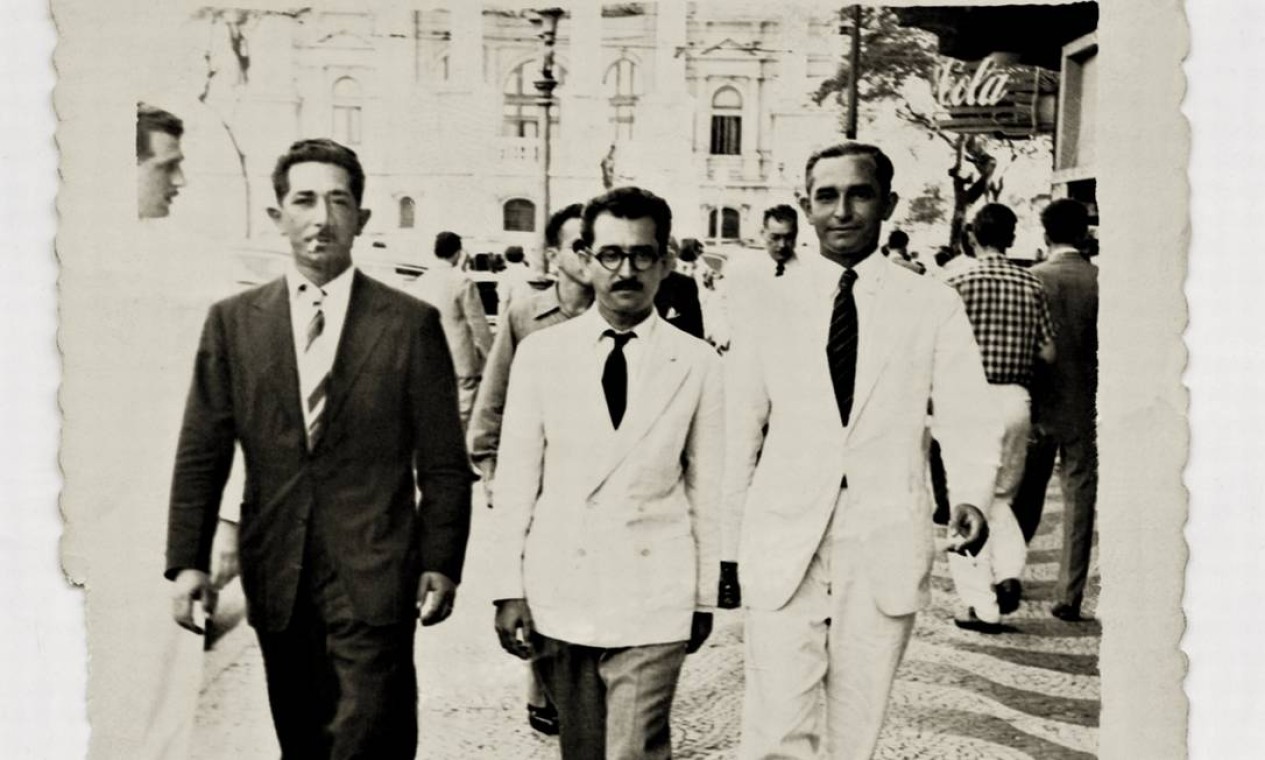 Manoel de Barros no Rio de Janeiro, nos anos 1940 Foto: Divulgação